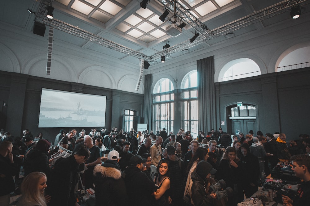 Delegates at a corporate conference